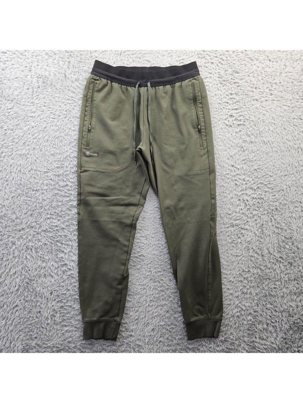 ROARK Run Amok El Morro Fleece Jogger Pants Men Medium Green